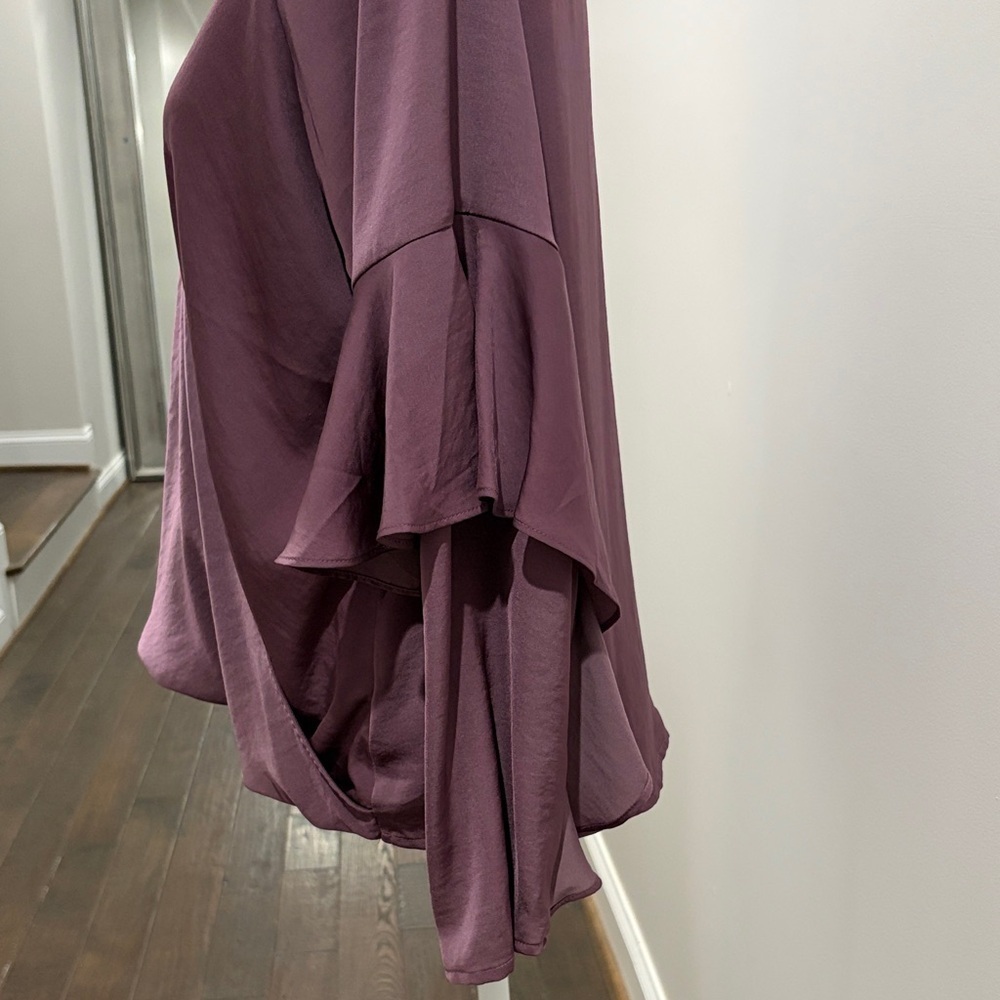 Express Dusty Purple Blouse 👛Host Pick👗 - Picture 3 of 5